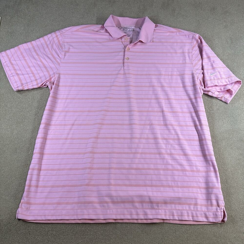 Nike Men’s Golf Polo. Pink 2XL
